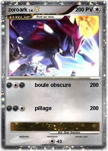 Pokemon zoroark