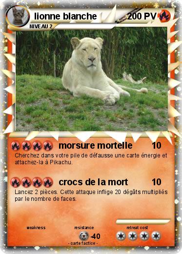 Pokemon lionne blanche