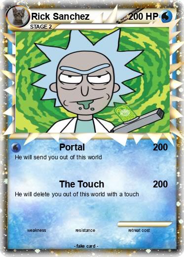 Pokemon Rick Sanchez