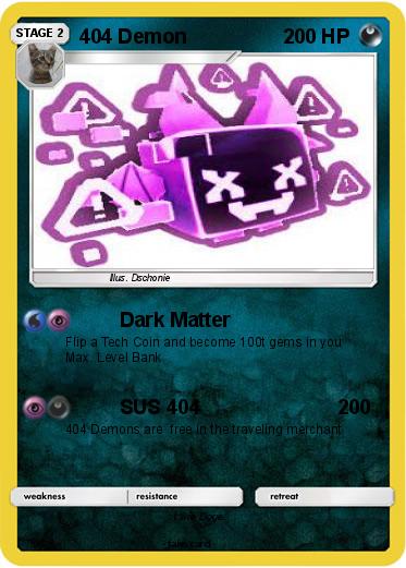 Pokemon 404 Demon