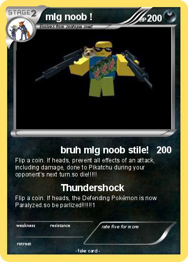 Pokemon mlg noob !