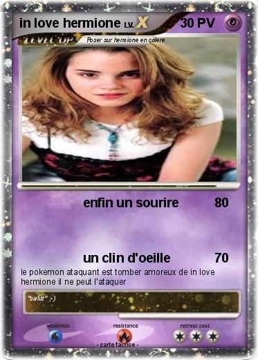 Pokemon in love hermione