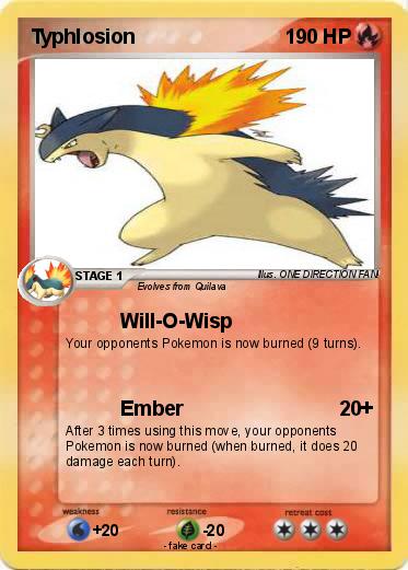 Pokemon Typhlosion