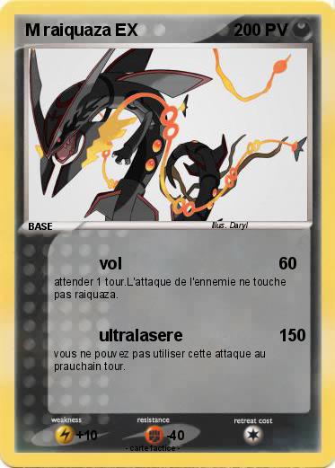 Pokemon M raiquaza EX