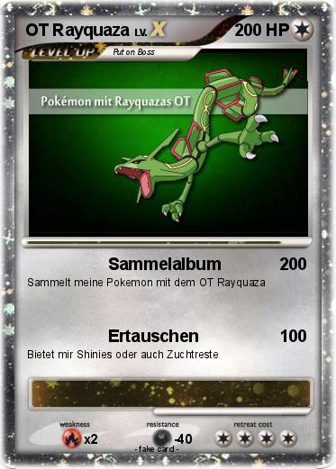 Pokemon OT Rayquaza