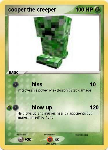 Pokemon cooper the creeper