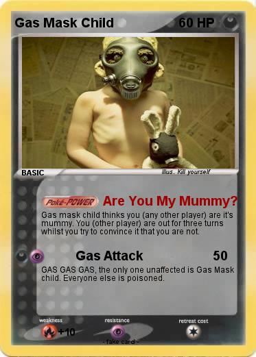 Pokemon Gas Mask Child