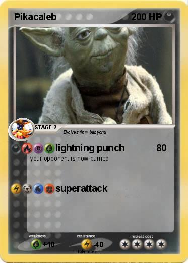 Pokemon Pikacaleb