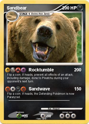 Pokemon Sandbear