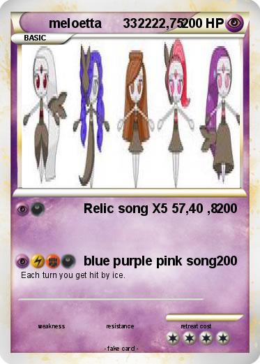 Pokemon meloetta      332222,75