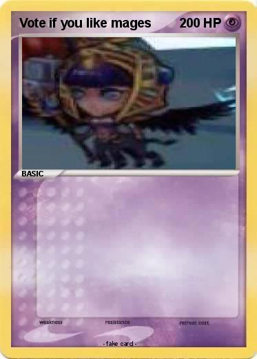 Pokemon Vote if you like mages
