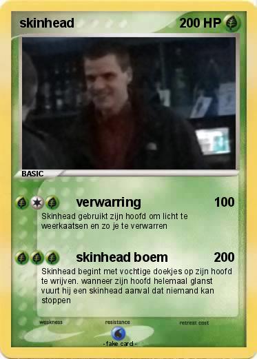 Pokemon skinhead
