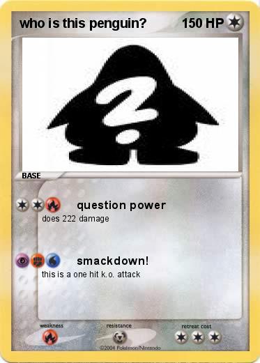 Pokemon who is this penguin?