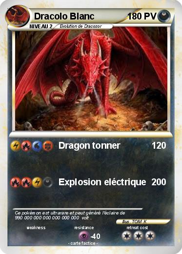 Pokemon Dracolo Blanc