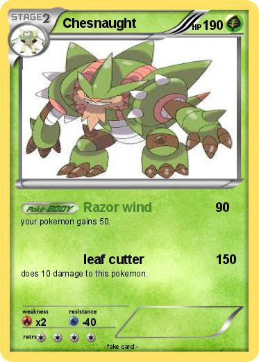 Pokemon Chesnaught