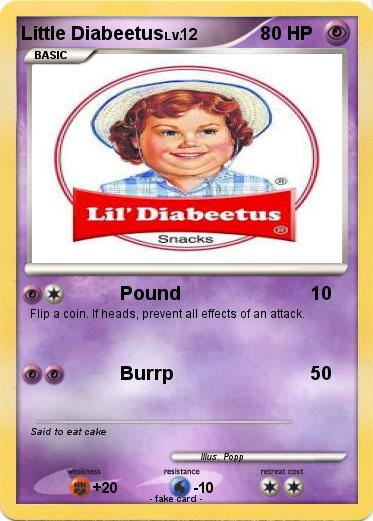 Pokemon Little Diabeetus