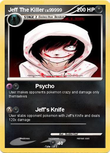 Pokemon Jeff The Killer