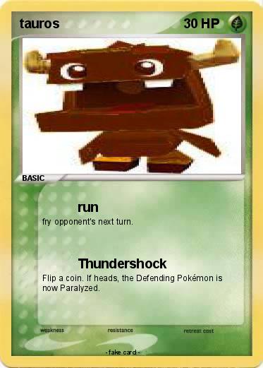Pokemon tauros