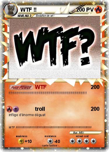 Pokemon WTF !!