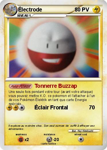 Pokemon Électrode