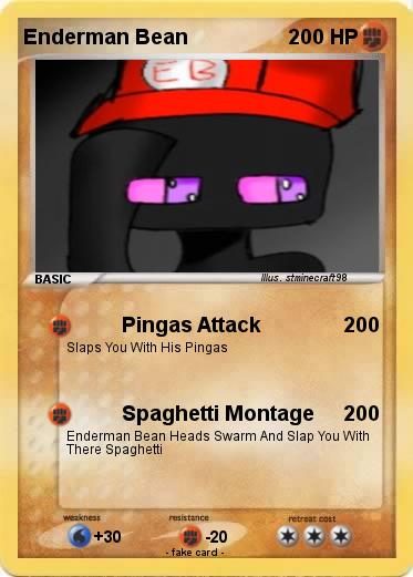 Pokemon Enderman Bean