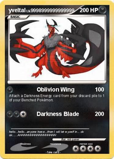 Pokemon yveltal