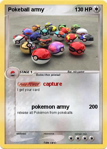 Pokemon Pokeball army
