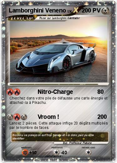 Pokemon Lamborghini Veneno