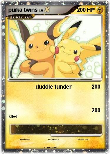 Pokemon puika twins