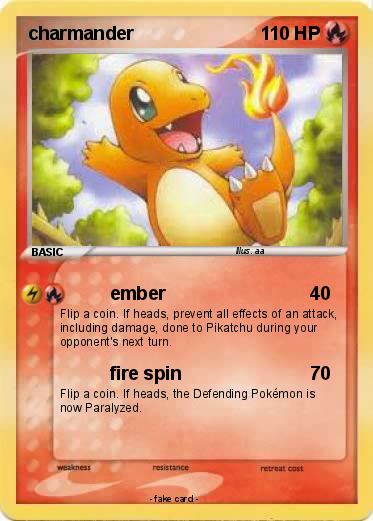 Pokemon charmander