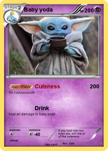 Pokemon Baby yoda