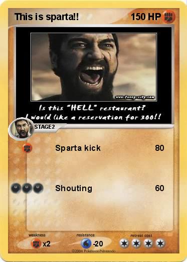 Pokemon This is sparta!!
