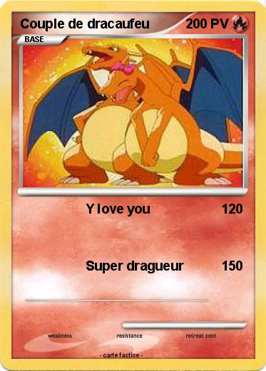 Pokemon Couple de dracaufeu