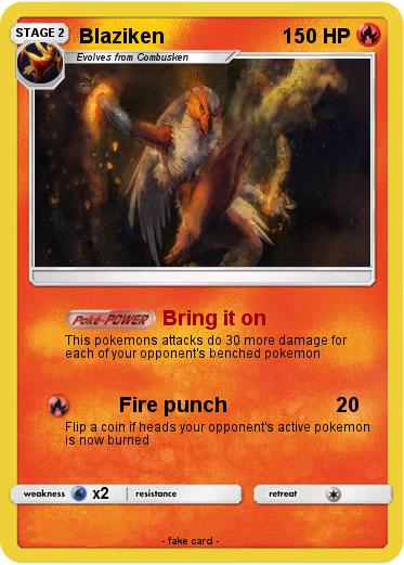 Pokemon Blaziken