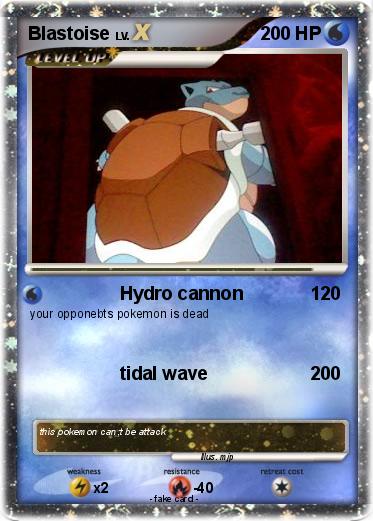 Pokemon Blastoise