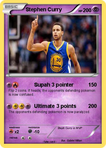 Pokemon Stephen Curry