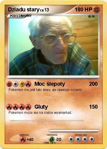 Pokemon Dziadu stary