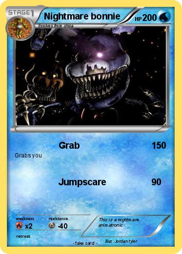 Pokemon Nightmare bonnie