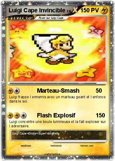 Pokemon Luigi Cape Invincible