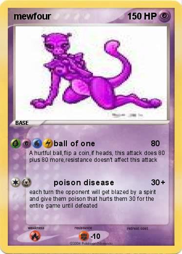 Pokemon mewfour