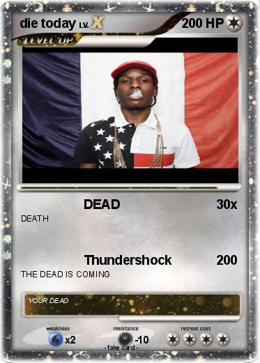 Pokemon die today