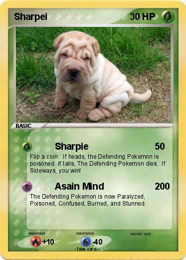 Pokemon Sharpei