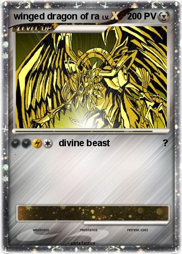 Pokemon winged dragon of ra