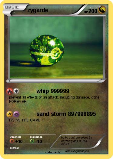 Pokemon zygarde