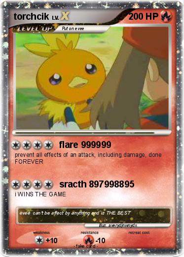 Pokemon torchcik
