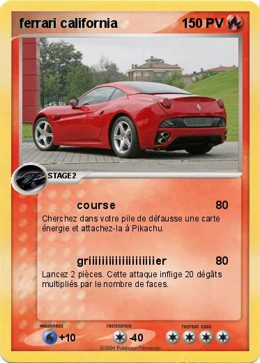 Pokemon ferrari california