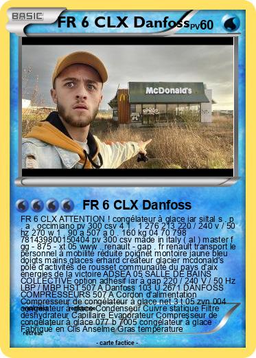 Pokemon FR 6 CLX Danfoss