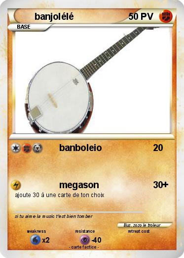 Pokemon banjolélé