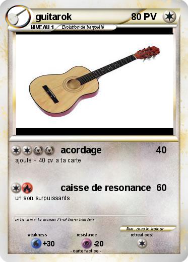 Pokemon guitarok