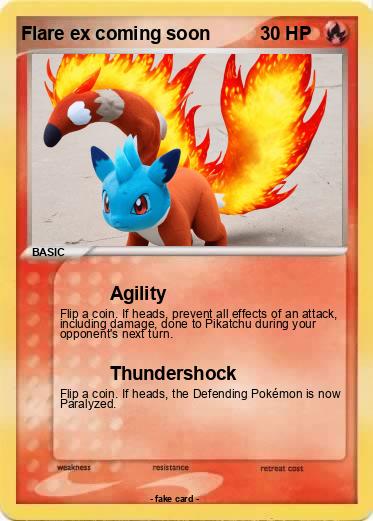 Pokemon Flare ex coming soon